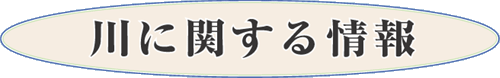 川に関する情報